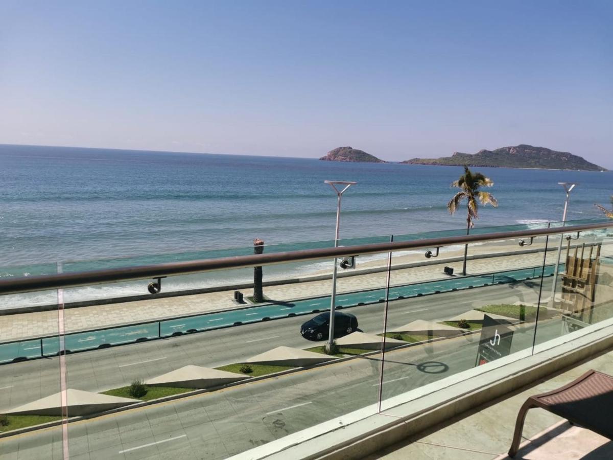 Hermoso Y Moderno Departamento Frente Al Malecon Con Preciosa Vista Al Mar Mazatlan Bagian luar foto